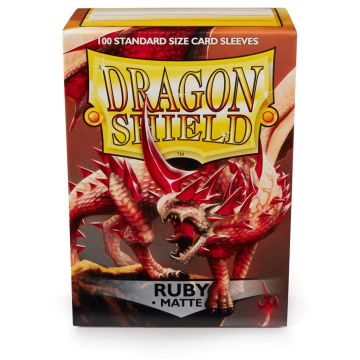 Arcane Tinmen Dragon Shield Standard Sleeves-Ruby (Matte) (Diversen) Nieuw