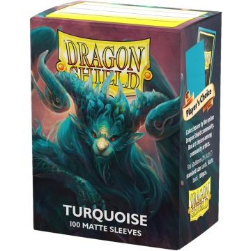 Arcane Tinmen Dragon Shield Standard Sleeves-Turquoise (Matte) (Diversen) Nieuw