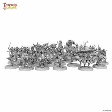 Archon Studio Dungeons & Lasers Miniature Set-NPC Pack (Diversen) Nieuw