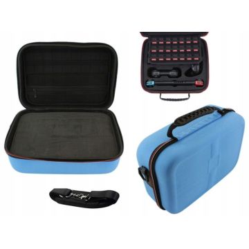 Merkloos Nintendo Switch Flight Carry Case-Blauw (Switch) Nieuw