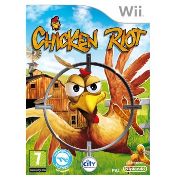 Chicken Riot-Standaard (Wii) Gebruikt