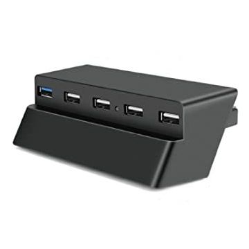Merkloos PlayStation 4 USB Hub 5 Ports-PS4 Slim (PlayStation 4) Nieuw