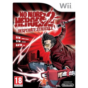 No More Heroes 2 Desperate Struggle-Standaard (Wii) Gebruikt