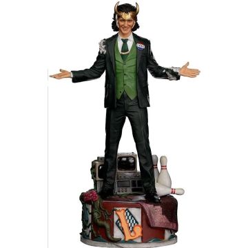 Iron Studios Marvel Loki Art Scale 1/10 Statue-President Loki (Diversen) Nieuw