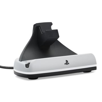 PowerA Charging Station with Lumectra for PlayStation Portal-Wit (PlayStation 5) Nieuw