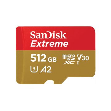 SanDisk Extreme MicroSDXC Class 10-512GB (Diversen) Nieuw