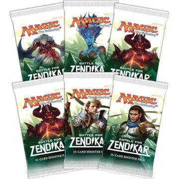 Magic The Gathering TCG Battle for Zendikar-Booster Pack (Diversen) Nieuw