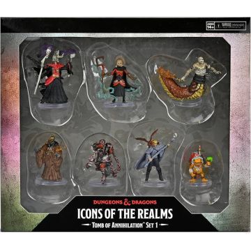 WizKids Dungeons & Dragons Icons of The Realms Prepainted Miniature Pack-Tomb of Annihilation Box Set 1 (Diversen) Nieuw