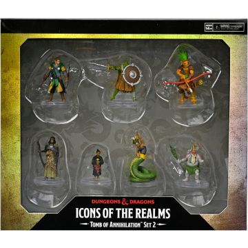 WizKids Dungeons & Dragons Icons of The Realms Prepainted Miniature Pack-Tomb of Annihilation Box Set 2 (Diversen) Nieuw