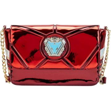 Loungefly Marvel The Infinity Saga Crossbody Bag-Iron Man (15th Anniversary) (Diversen) Nieuw
