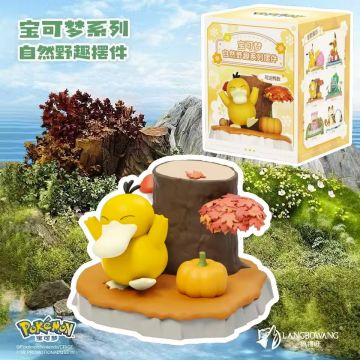 Langbowang Pokémon Natural Wilderness Diorama-Psyduck (Diversen) Nieuw