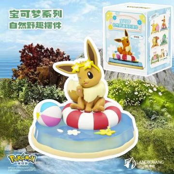 Langbowang Pokémon Natural Wilderness Diorama-Eevee (Diversen) Nieuw