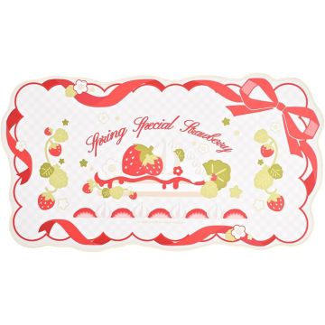GeekShare Large Desk Mat-Cream Strawberry (PC) Nieuw