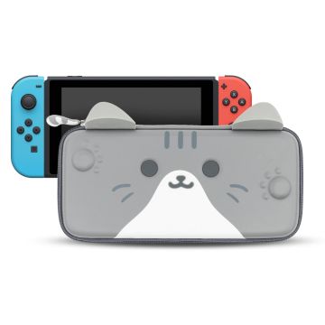 GeekShare Carrying Case for Switch 2-Cat Ears (Grijs) (Switch 2) Nieuw