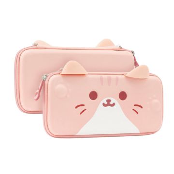 GeekShare Carrying Case for Switch 2-Cat Ears (Roze) (Switch 2) Nieuw