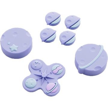 GeekShare Switch 2 Thumb Grip Set-Purple Planet (Switch 2) Nieuw