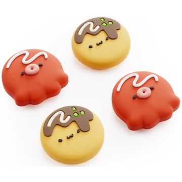 GeekShare Switch 2 Thumb Grip Set-Takoyaki (Switch 2) Nieuw