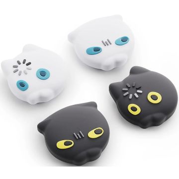 GeekShare Switch 2 Animal Theme Thumb Grip Set-Loading Cat (Zwart / Wit) (Switch 2) Nieuw