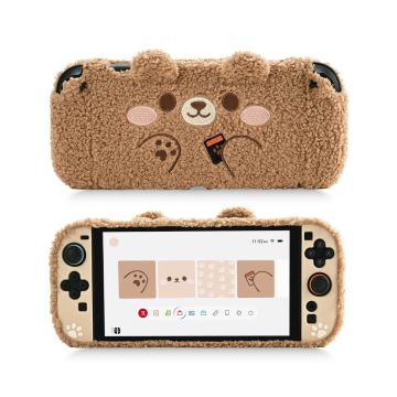 GeekShare Plush Protective Case for Switch 2-Bear (Switch 2) Nieuw