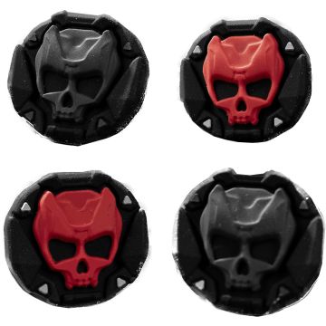 GeekShare Switch 2 Thumb Grip Set-Skull (Rood / Zwart) (Switch 2) Nieuw
