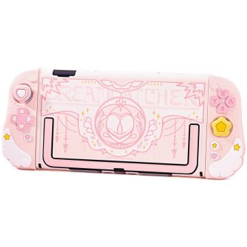 GeekShare Protective Case for Switch 2-Star Wings (Roze) (Switch 2) Nieuw