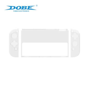 Dobe Nintendo Switch OLED Silicone Crystal Case-Transparant (Switch) Nieuw