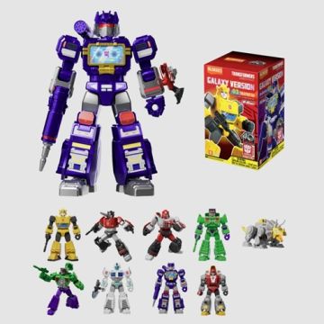 Blokees Transformers Galaxy Version Model Kits Experience Blind Box-03 The Autobot Run (Diversen) Nieuw