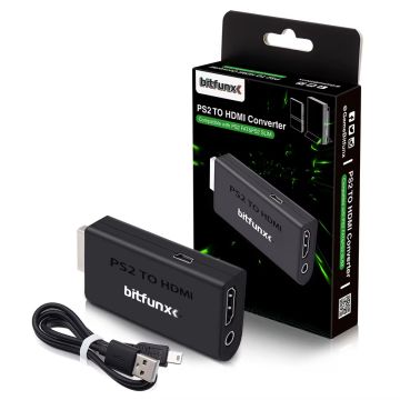 Bitfunx HDMI Adapter for PlayStation 2-Standaard (Diversen) Nieuw