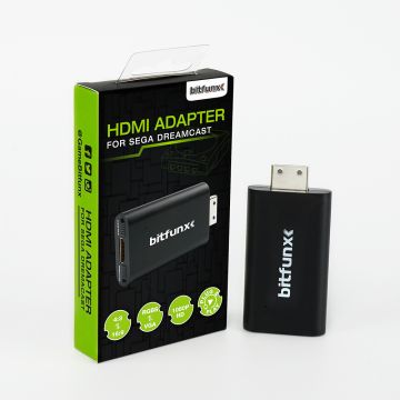 Bitfunx HDMI Adapter for SEGA Dreamcast-Standaard (Diversen) Nieuw