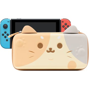 GeekShare Carrying Case for Switch / OLED-Cat Ears (Calico) (Switch) Nieuw