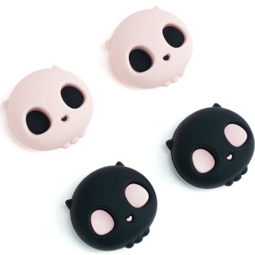 GeekShare Switch Thumb Grip Set-Skull (Roze / Zwart) (Switch) Nieuw