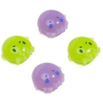 GeekShare Switch Luminous Thumb Grip Set-Squid (Groen / Paars) (Switch) Nieuw