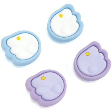 GeekShare Switch Thumb Grip Set-Wings (Paars / Blauw) (Switch) Nieuw