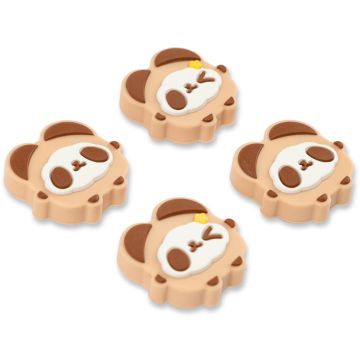 GeekShare Switch Animal Theme Thumb Grip Set-Toast Panda (Switch) Nieuw