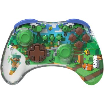 PDP REALMz Biome Wireless Pro Controller-Minecraft (Forest) (Switch) Nieuw