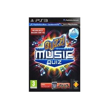 Buzz The Ultimate Music Quiz-Incl Wireless Buzzers
