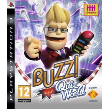 Buzz! Quiz World-Standaard (PlayStation 3) Gebruikt
