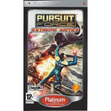 Pursuit Force Extreme Justice-Platinum (PSP) Gebruikt