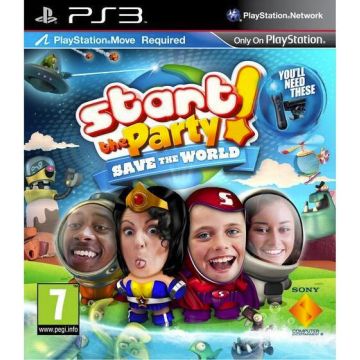 Start the Party! Save the World-Standaard (PlayStation 3) Gebruikt