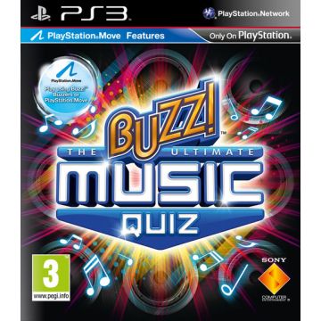 Buzz! The Ultimate Music Quiz-Standaard (PlayStation 3) Gebruikt