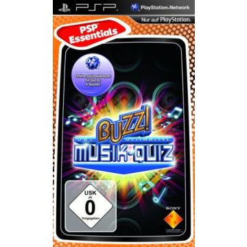 Buzz! The Ultimate Music Quiz-Essentials Duits (PSP) Nieuw