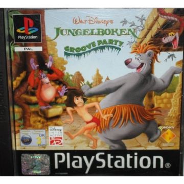 Walt Disney's The Jungle Book Groove Party-Scandinavisch (PlayStation 1) Gebruikt