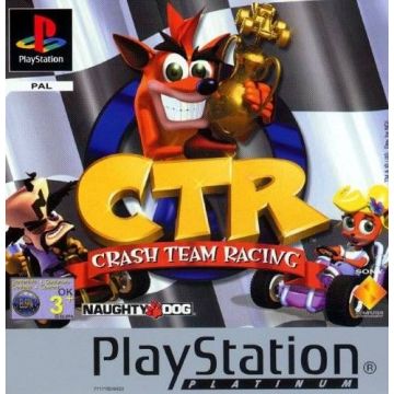 Crash Team Racing-Platinum (PlayStation 1) Gebruikt