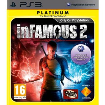 inFamous 2-Platinum (PlayStation 3) Gebruikt