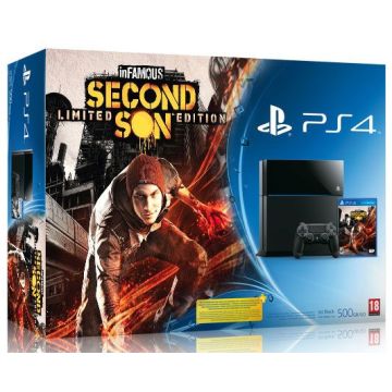 Sony PlayStation 4 500GB Pack-InFAMOUS Second Son (PlayStation 4) Gebruikt