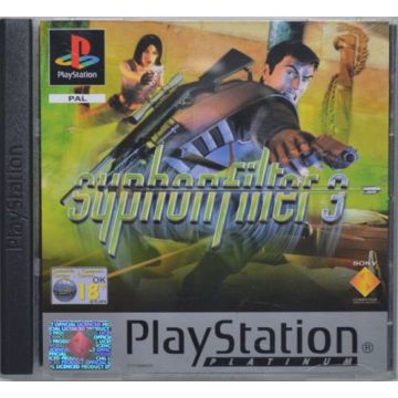 Syphon Filter 3-Platinum (PlayStation 1) Gebruikt