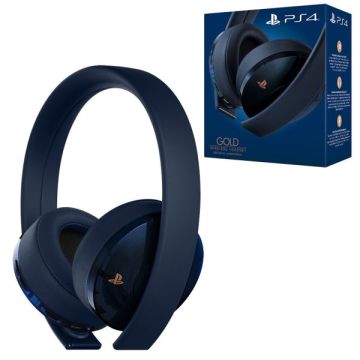 Sony PlayStation 4 Gold Wireless Headset Limited Edition-500 Million (Diversen) Nieuw