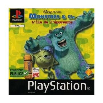 Monsters Inc Scare Island-Frans