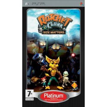 Ratchet & Clank Size Matters-Platinum (PSP) Gebruikt