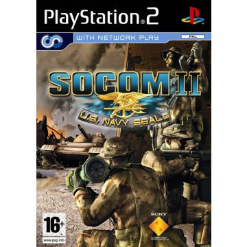 SOCOM II U.S. Navy SEALs-Standaard (PlayStation 2) Gebruikt